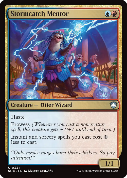 Stormcatch Mentor [Secrets of Strixhaven Commander]