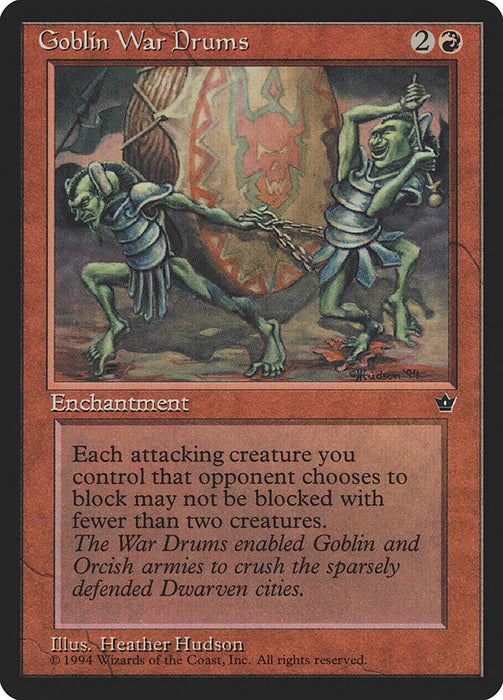 Goblin War Drums (Heather Hudson) [Fallen Empires]