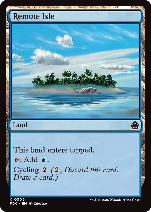 Remote Isle [Foundations Commander]