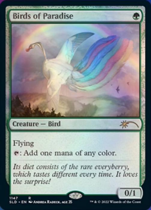 Birds of Paradise (1147) [Secret Lair Drop Series]
