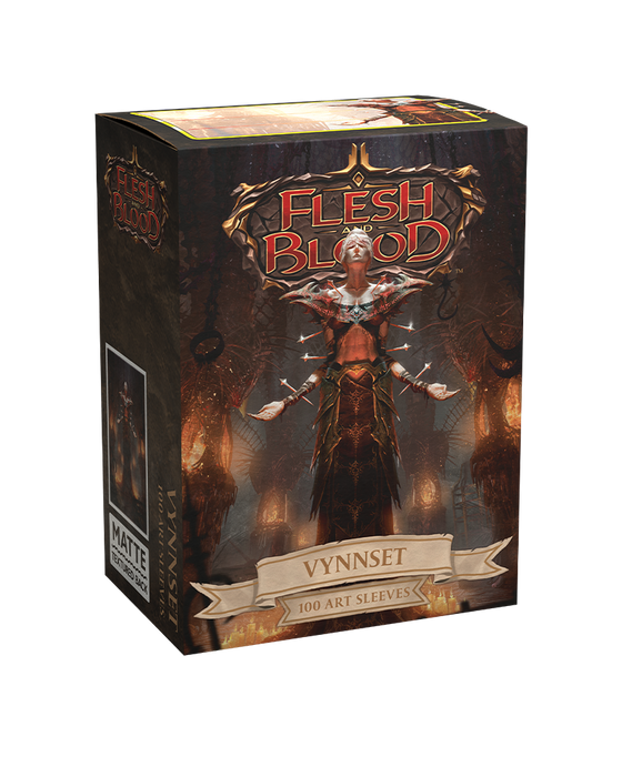 Dragon Shield: Standard 100ct Art Sleeves - Flesh and Blood (Vynnset - Matte)