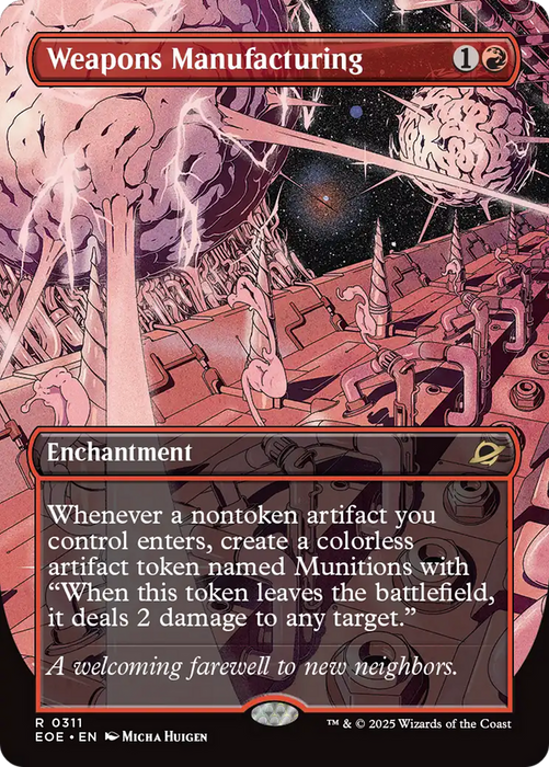 Weapons Manufacturing (Borderless) [Edge of Eternities]