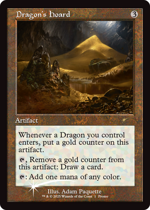 Dragon's Hoard (Retro Frame) [Wizards Play Network 2025]