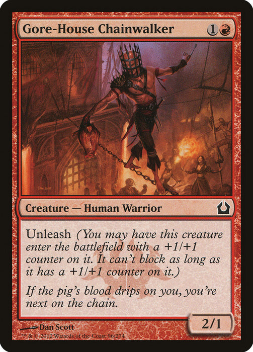 Gore-House Chainwalker [Return to Ravnica]