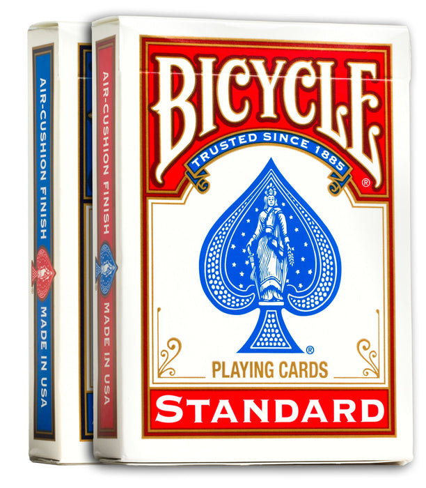Bicycle | Standard Playing Cards (Red or Blue)