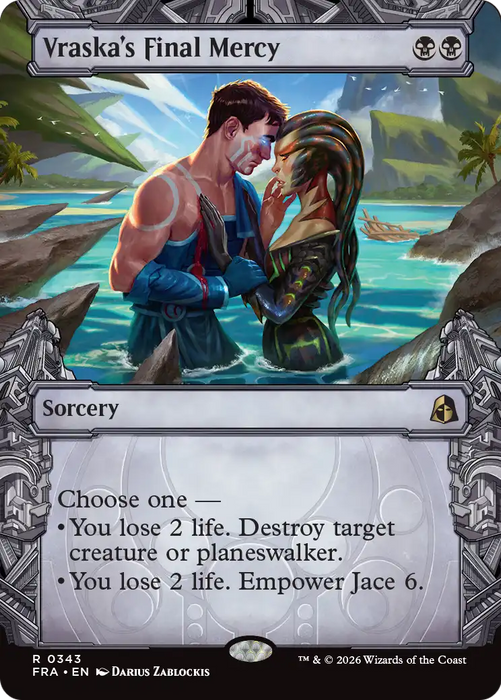 Vraska's Final Mercy (Showcase) [Reality Fracture]