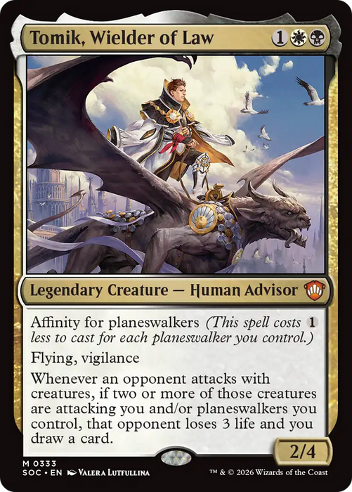 Tomik, Wielder of Law [Secrets of Strixhaven Commander]