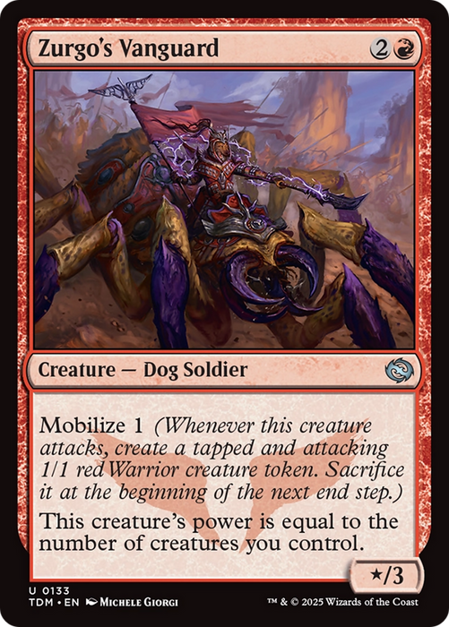 Zurgo's Vanguard [Tarkir: Dragonstorm]