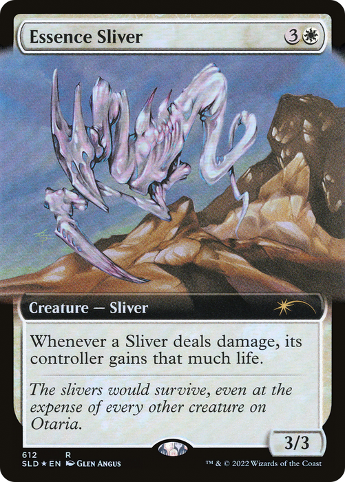 Essence Sliver (Extended Art) [Secret Lair Drop Series]