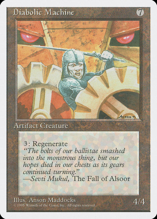 Diabolic Machine [Fourth Edition]