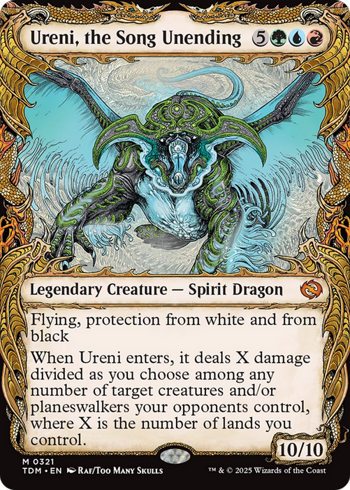 Ureni, the Song Unending (Showcase) [Tarkir: Dragonstorm]