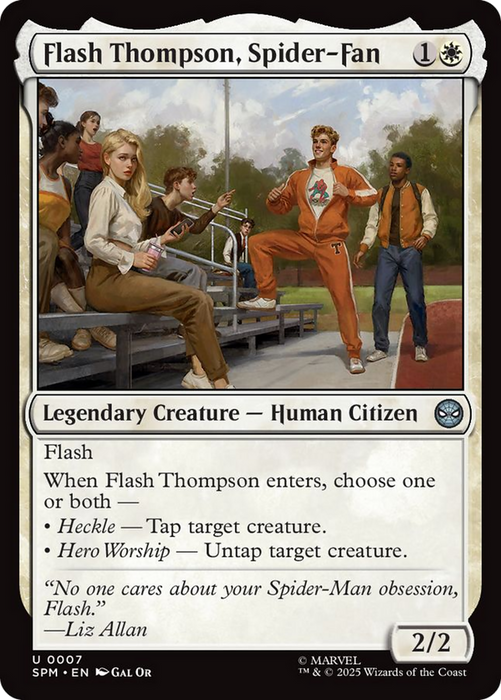 Flash Thompson, Spider-Fan [Marvel's Spider-Man]