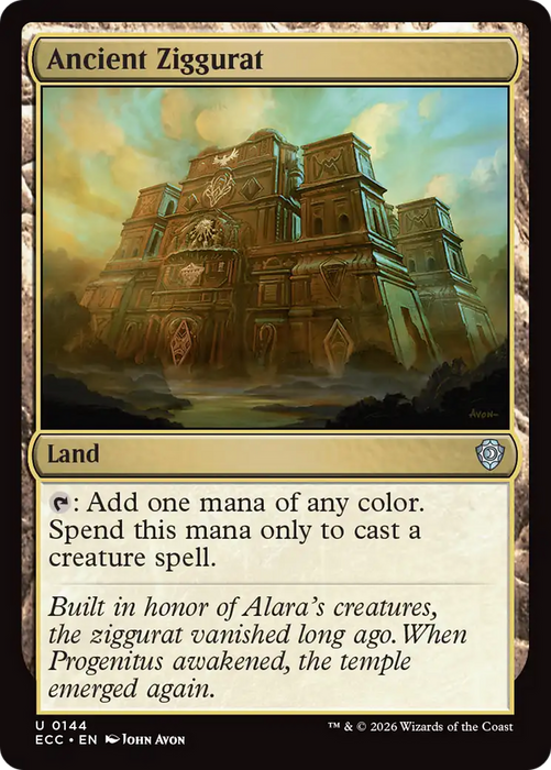 Ancient Ziggurat [Lorwyn Eclipsed Commander]