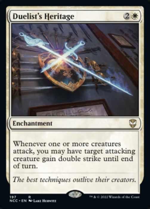 Duelist's Heritage [Streets of New Capenna Commander]