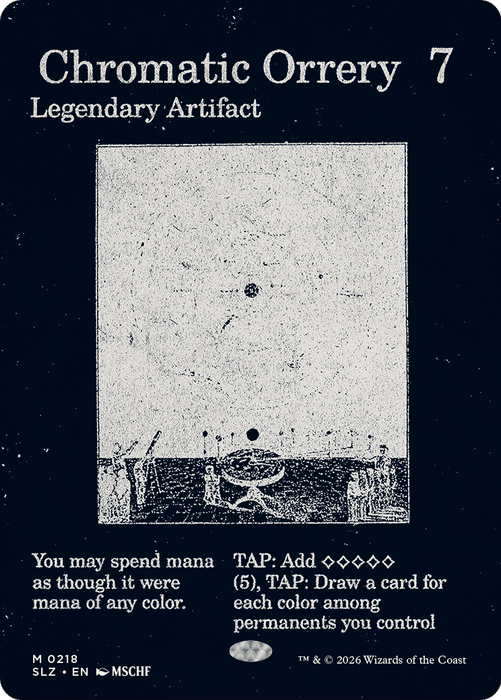 Chromatic Orrery (0218) [Secret Lair x MSCHF: The Zeta Set]
