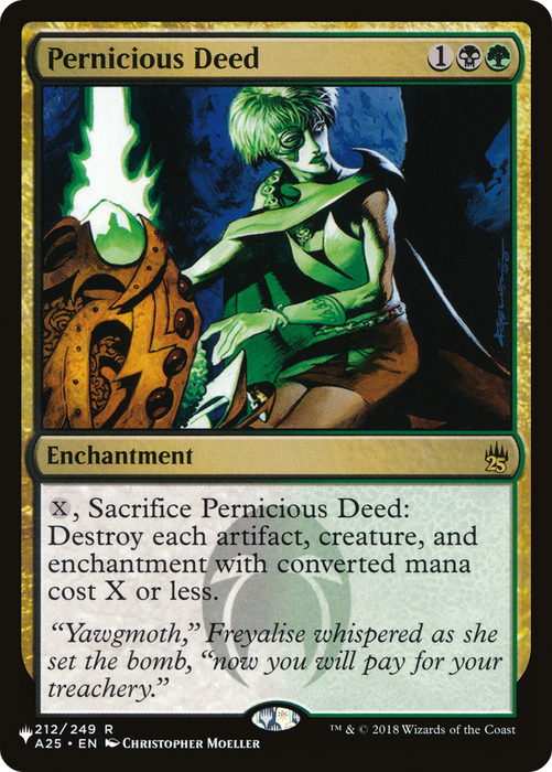 Pernicious Deed [The List]