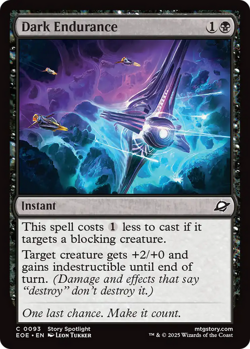 Dark Endurance [Edge of Eternities]