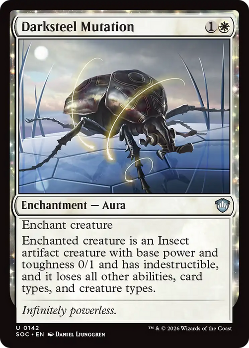 Darksteel Mutation [Secrets of Strixhaven Commander]