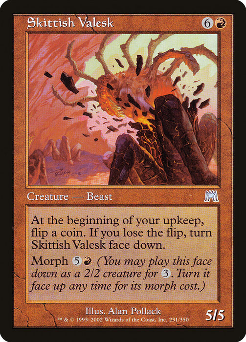Skittish Valesk [Onslaught]