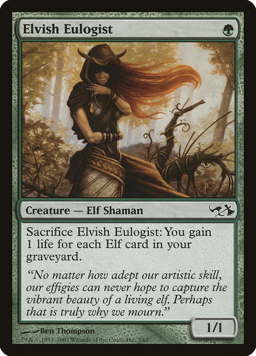 Elvish Eulogist [Duel Decks: Elves vs. Goblins]