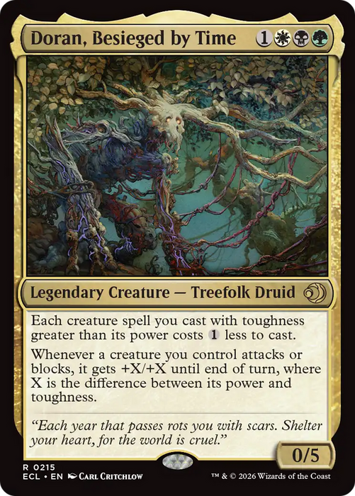 Doran, Besieged by Time [Lorwyn Eclipsed]