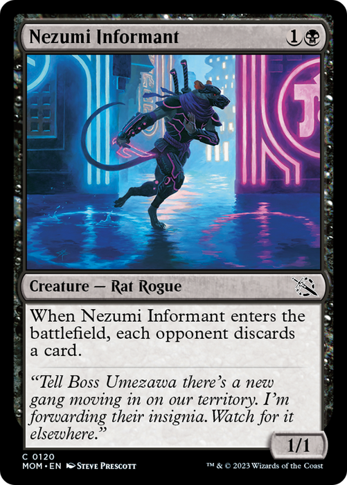Nezumi Informant [March of the Machine]