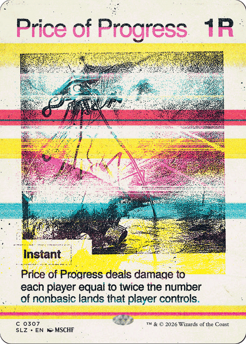 Price of Progress (0307) [Secret Lair x MSCHF: The Zeta Set]