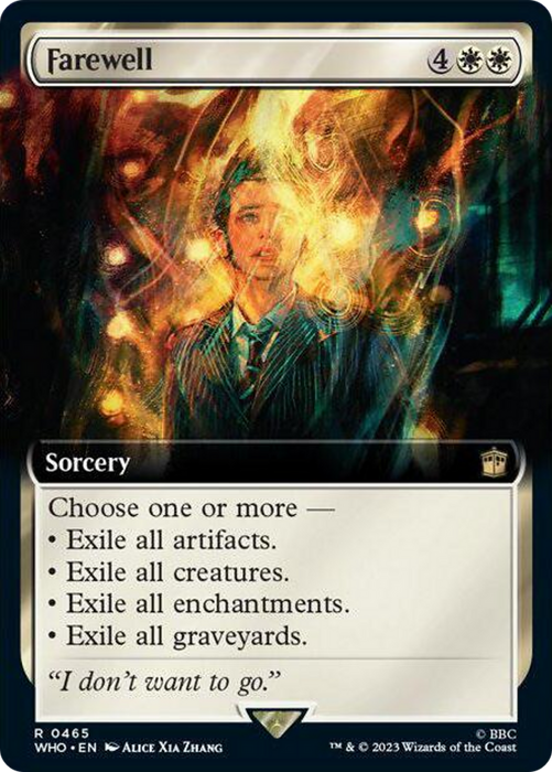 Farewell (Extended Art) [Doctor Who]