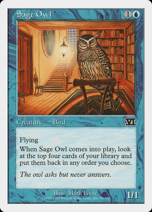 Sage Owl [Classic Sixth Edition]