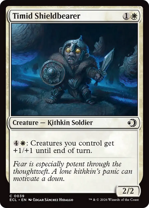 Timid Shieldbearer [Lorwyn Eclipsed]
