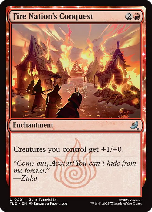 Fire Nation's Conquest (0281) [Avatar: The Last Airbender: Eternal-Legal]