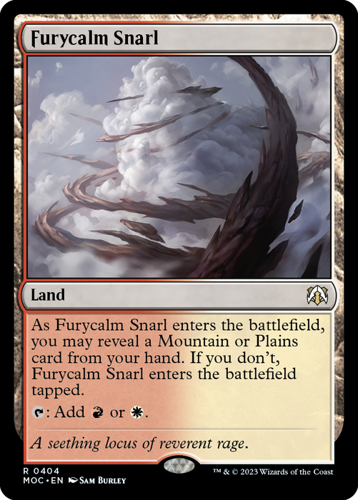 Furycalm Snarl [March of the Machine Commander]