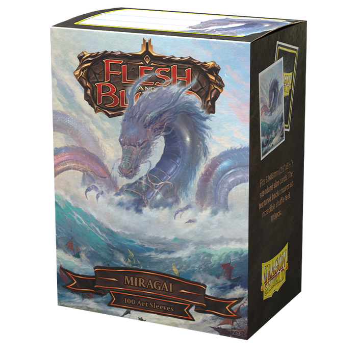 Dragon Shield: Standard 100ct Art Sleeves - Flesh and Blood (Miragai)