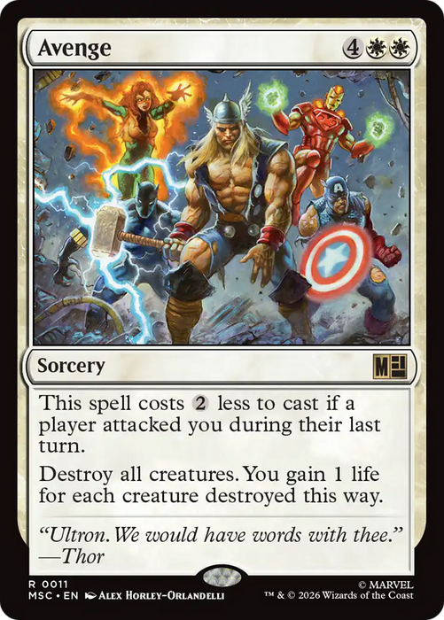 Avenge [Marvel Super Heroes Commander]