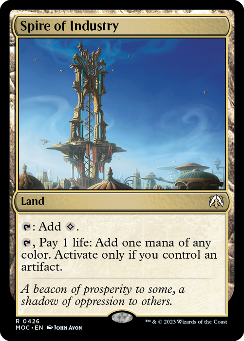 Spire of Industry [March of the Machine Commander]