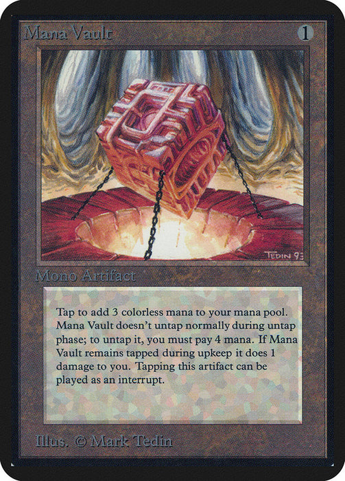 Mana Vault [Alpha Edition]