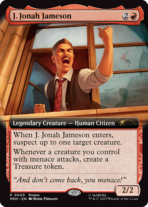 J. Jonah Jameson (Extended Art) [Marvel's Spider-Man Promos]
