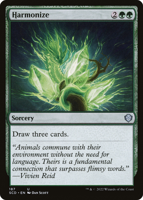 Harmonize [Starter Commander Decks]