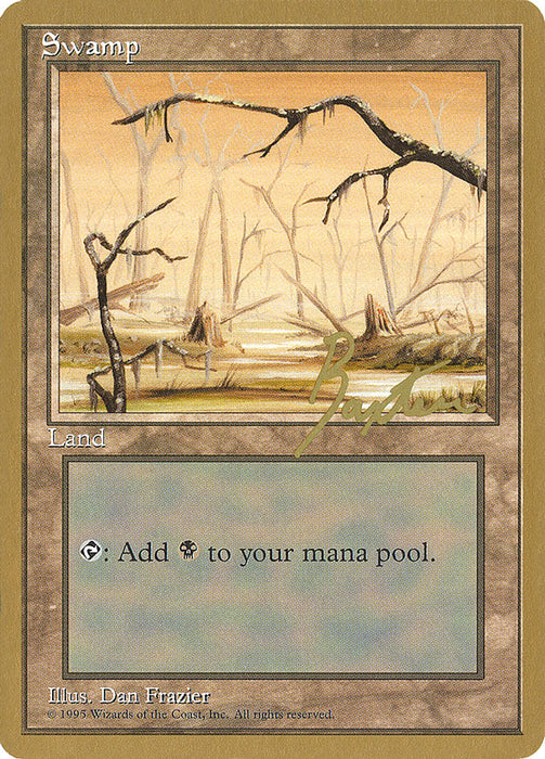Swamp (gb370) (George Baxter) [Pro Tour Collector Set]