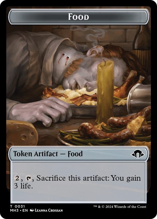 Eldrazi Spawn // Food Double-Sided Token [Modern Horizons 3 Tokens]