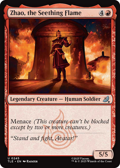 Zhao, the Seething Flame [Avatar: The Last Airbender: Eternal-Legal]