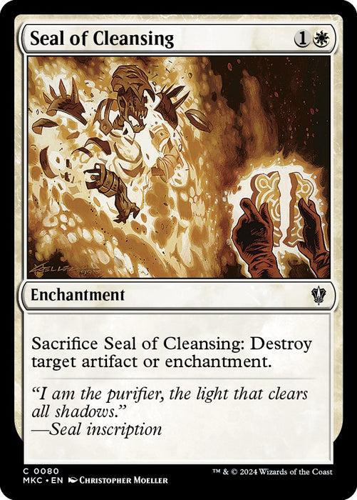 Seal of Cleansing [Murders at Karlov Manor Commander]