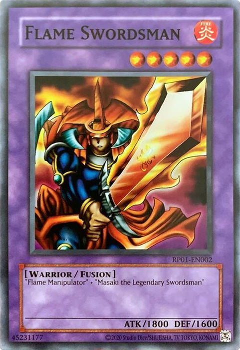 Flame Swordsman [RP01-EN002] Common