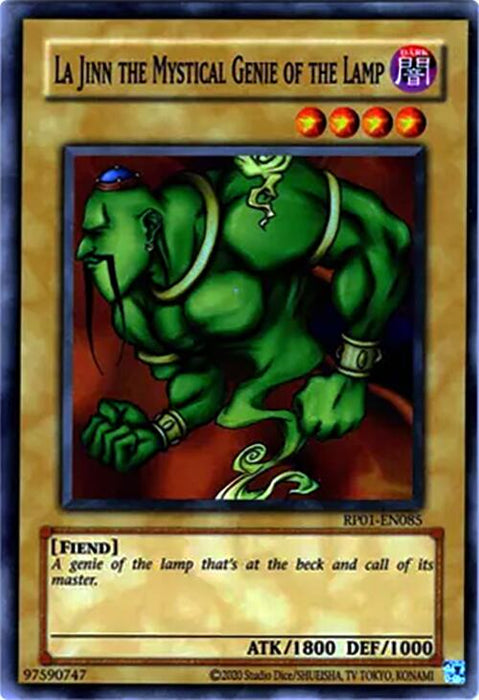 La Jinn the Mystical Genie of the Lamp [RP01-EN085] Super Rare