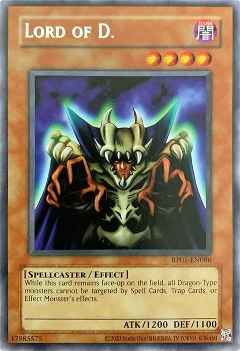 Lord of D. [RP01-EN086] Rare