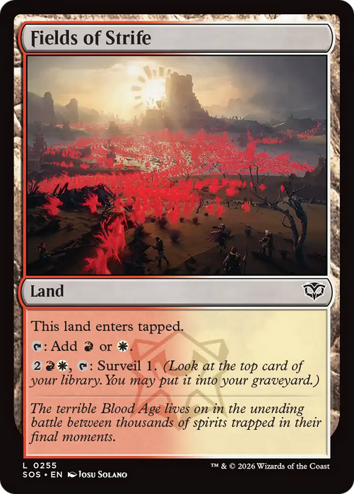 Fields of Strife [Secrets of Strixhaven]