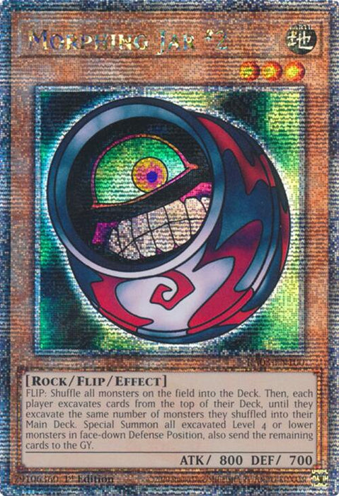 Morphing Jar #2 (Quarter Century Secret Rare) [RA03-EN100] Quarter Century Secret Rare