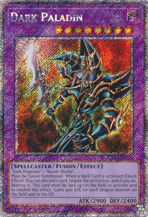 Dark Paladin (Platinum Secret Rare) [RA03-EN126] Platinum Secret Rare