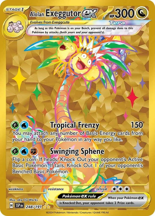 Alolan Exeggutor ex (248/191) [Scarlet & Violet: Surging Sparks]