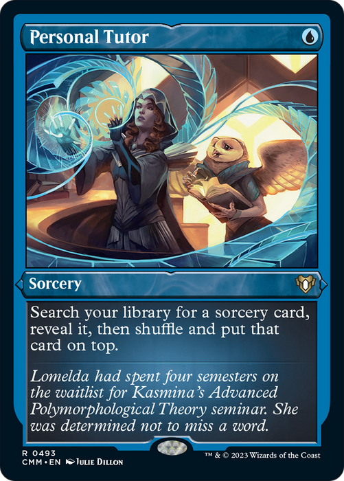 Personal Tutor (Foil Etched) [Commander Masters]